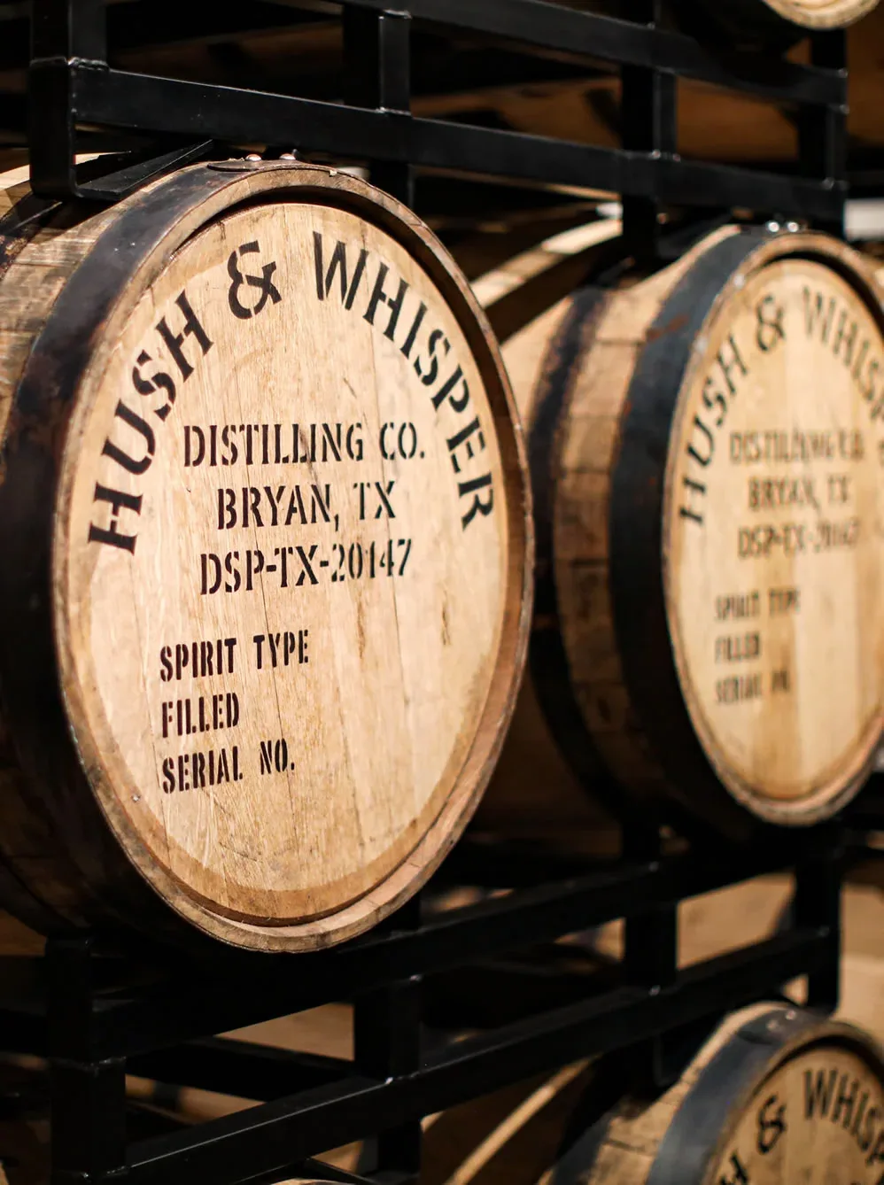 Hush and Whisper Barrels