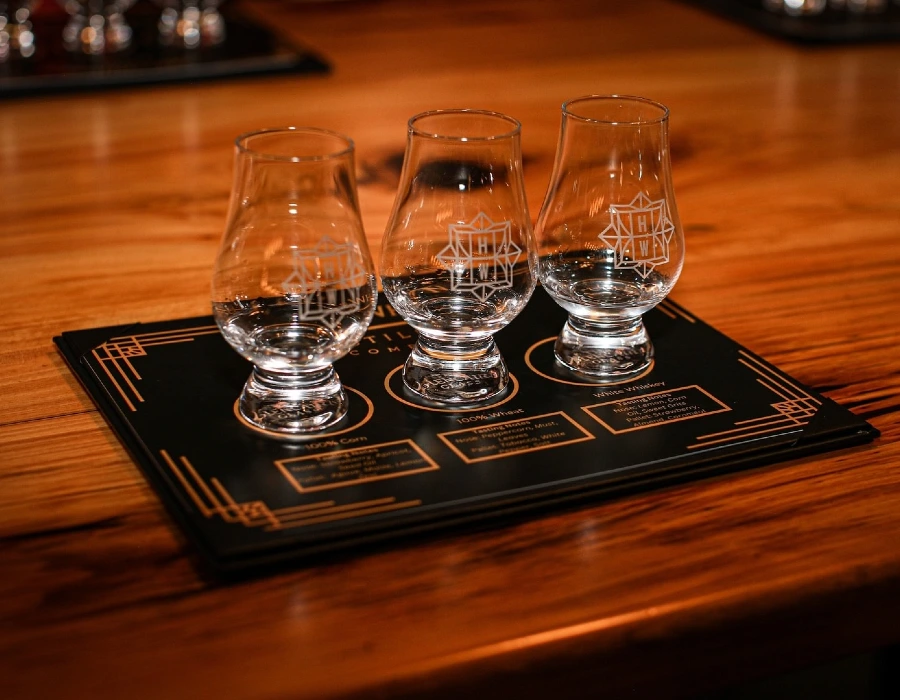 hush and whisper distilling tasting