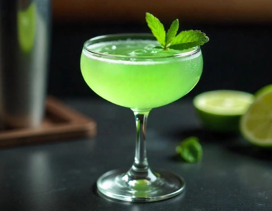 southside cocktail in a glass