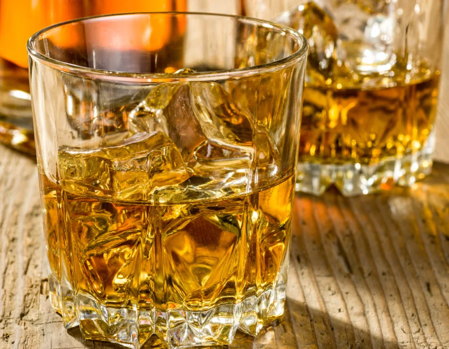 Irish Whiskey on the rocks