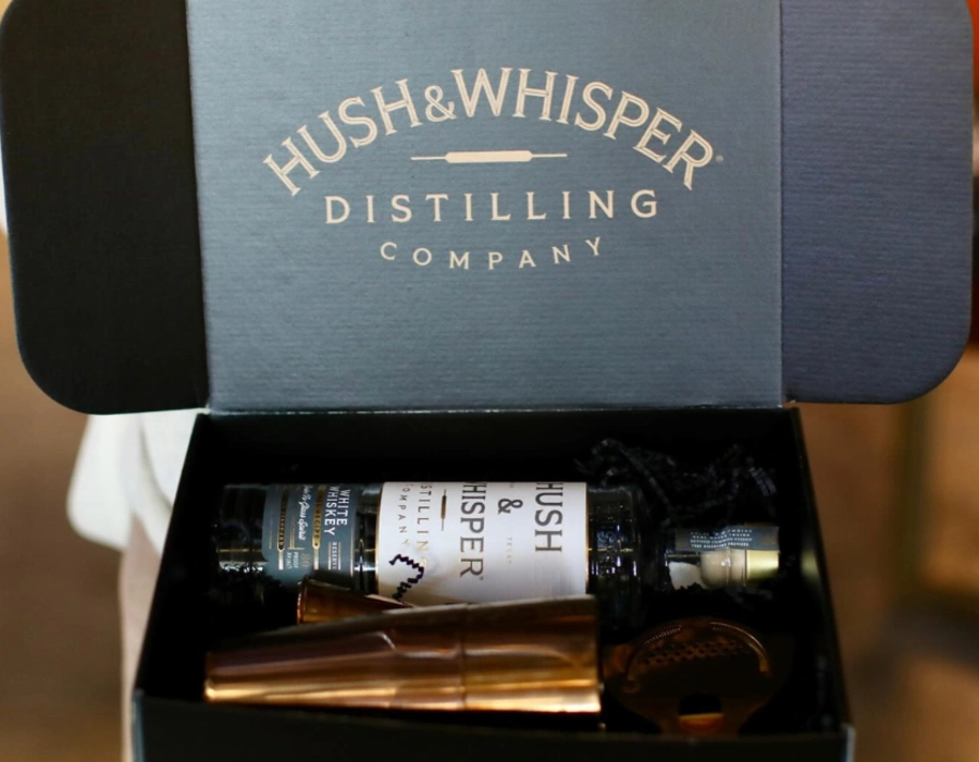 hush and whisper whiskey gift set