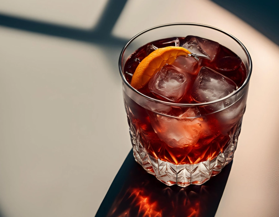 Negroni drink