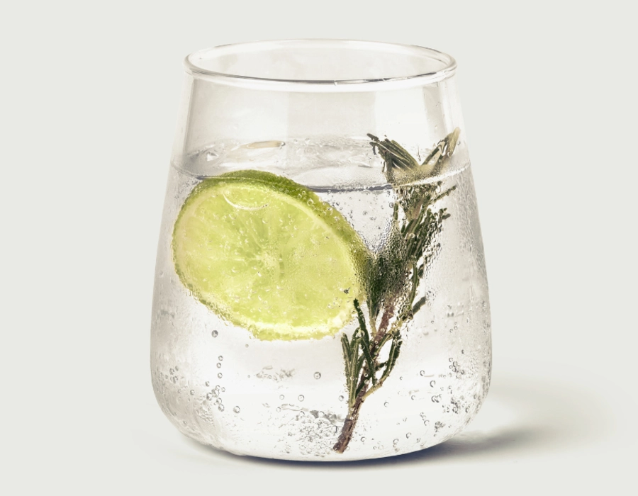 sloe gin with jenever and thyme