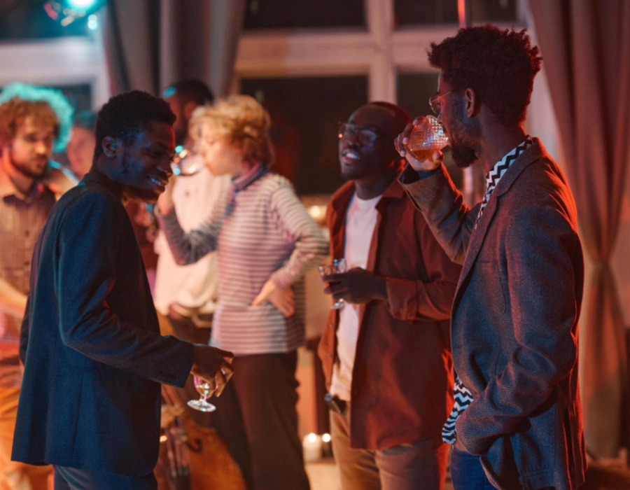 people drinking old tom gin