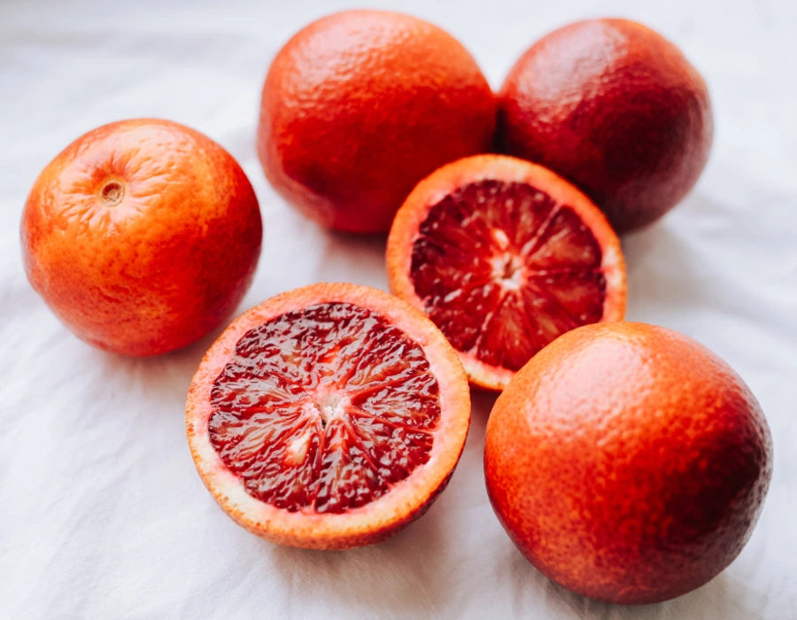 deep red oranges that are not overly sweet