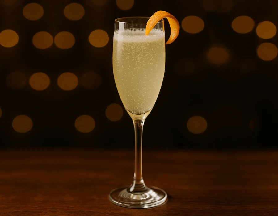 French 75 cocktail