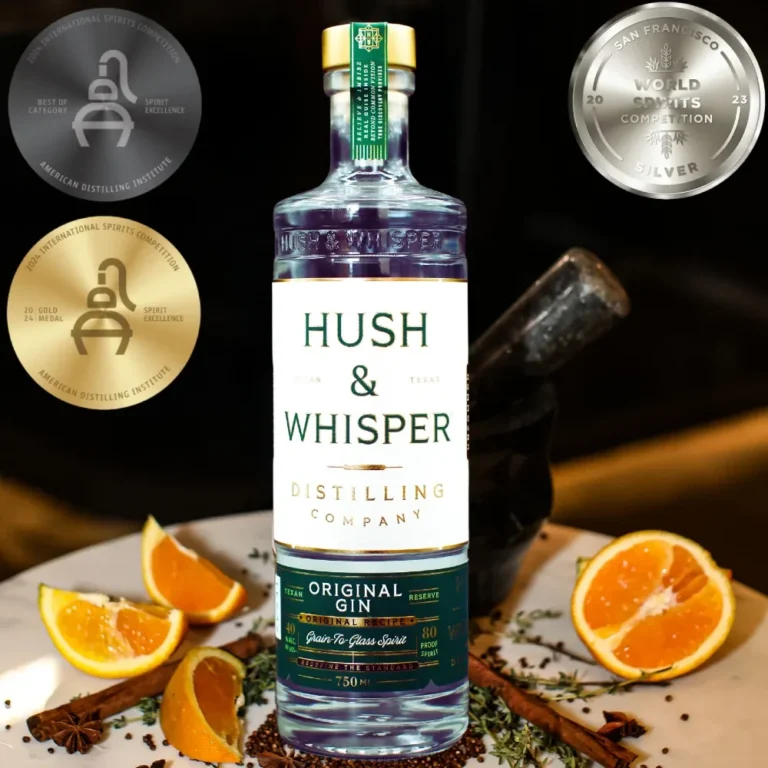 Hush and Whisper Award-Winning Gin