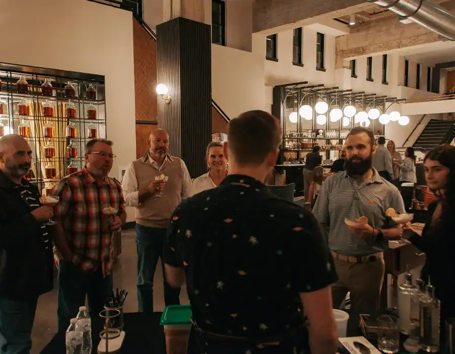 Tasting and live music event at Hush And Whisper
